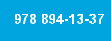 978 894-13-37